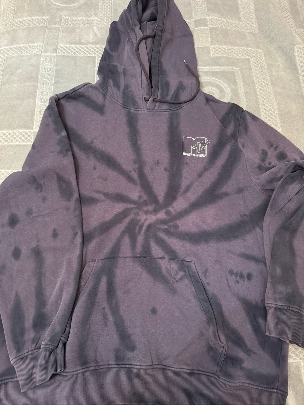 MTV Music Television Tie-Dye Hoodie